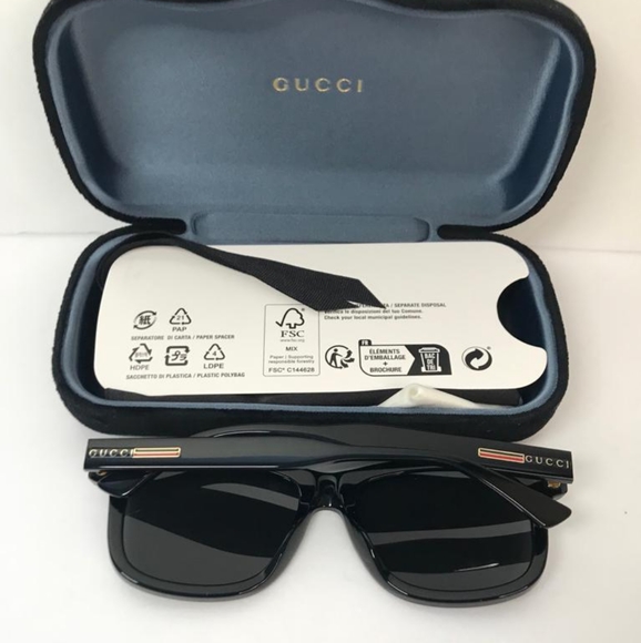 💯 Original  GUCCI GG0824S 005 SUNGLASSES - Picture 3 of 11